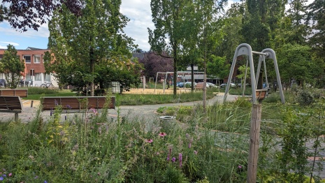 Foto Weberplatz 08.2023