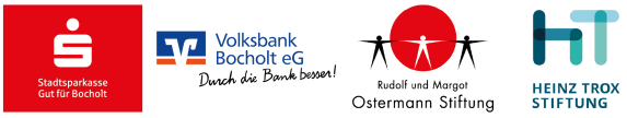 Hilfsmitteltag Sponsoren Hilfsmitteltag Sponsoren Stadtsparkasse Bocholt, Volksbank Bocholt eG, Rudolf und Margot Ostermann Stiftung, Heiz Trox Stiftung